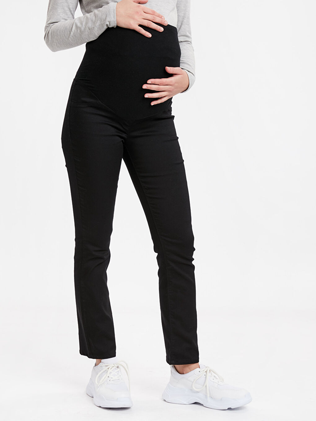 Düz Paça Hamile Pantolon-1