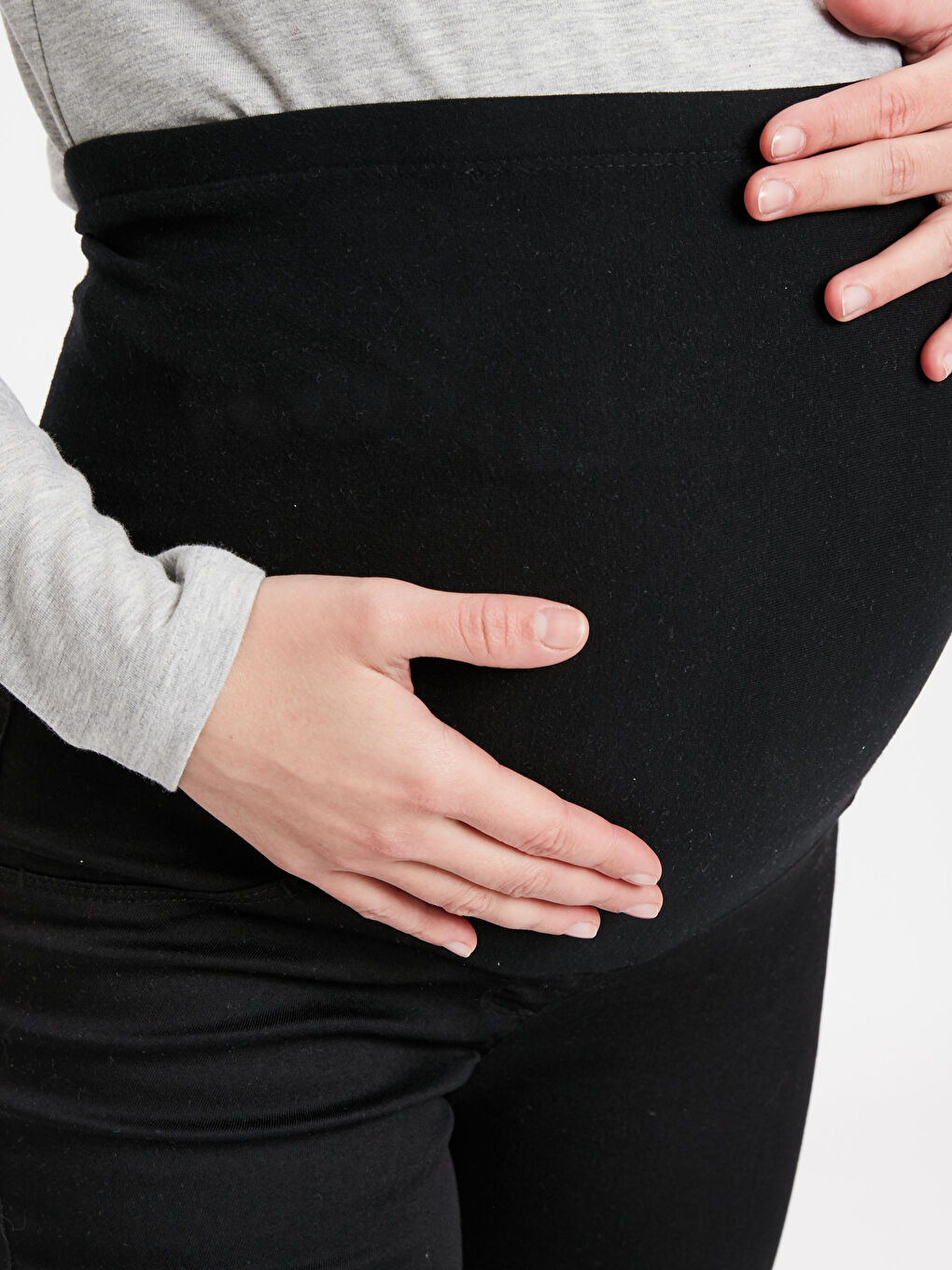 Düz Paça Hamile Pantolon-3