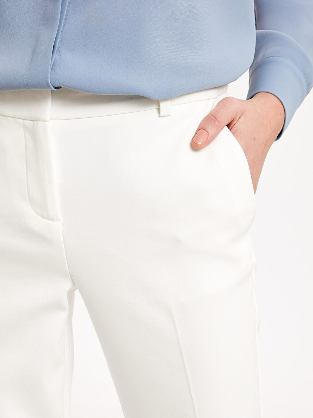 LCW Vision Ankle Length Skinny Slacks -9S5251Z8-EEW