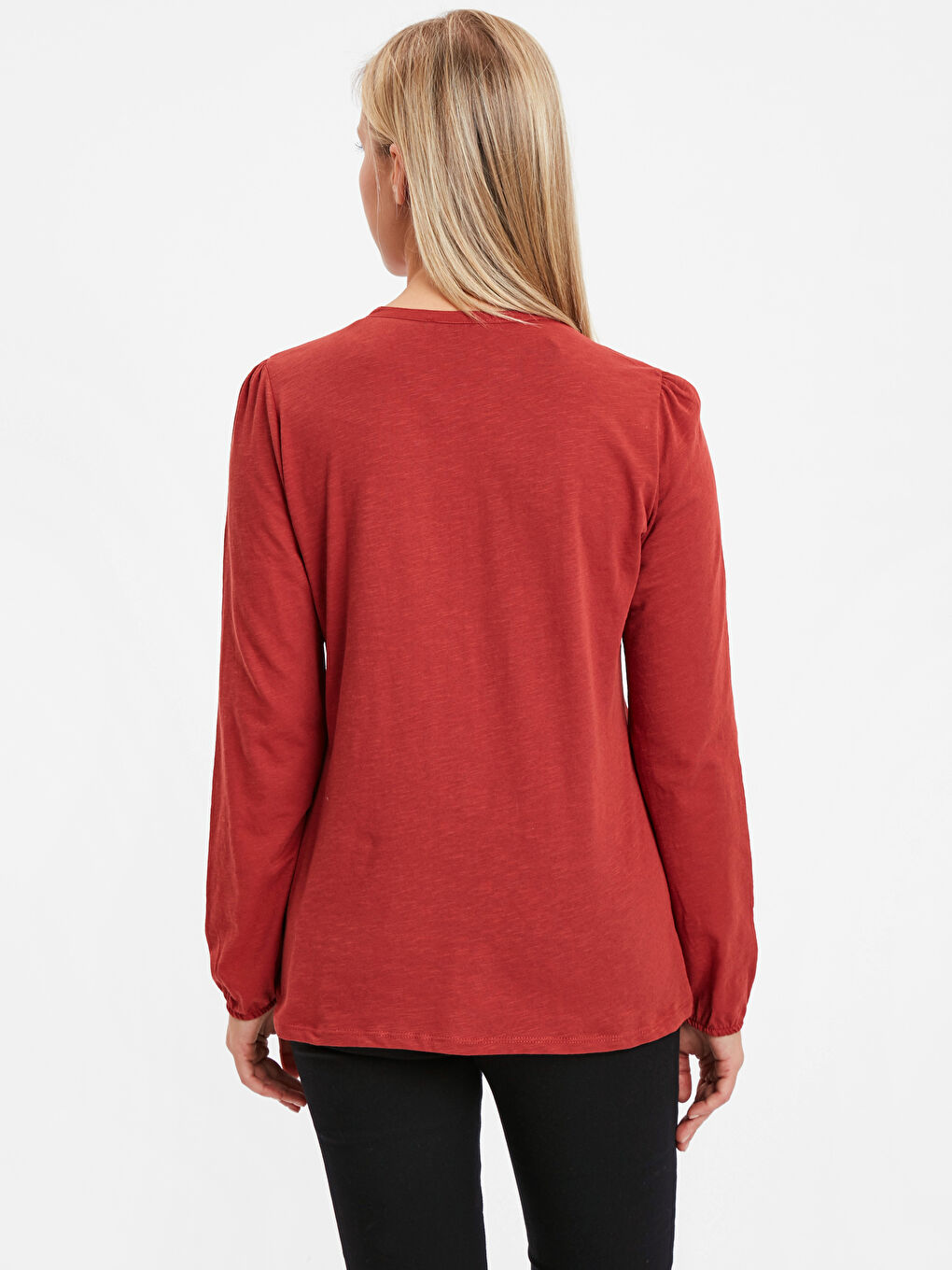 T-shirt ORANGE Femme-1