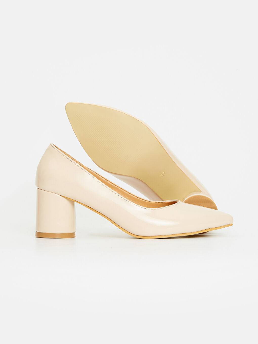 Женщины Бежевый Туфли на высоком каблуке-3