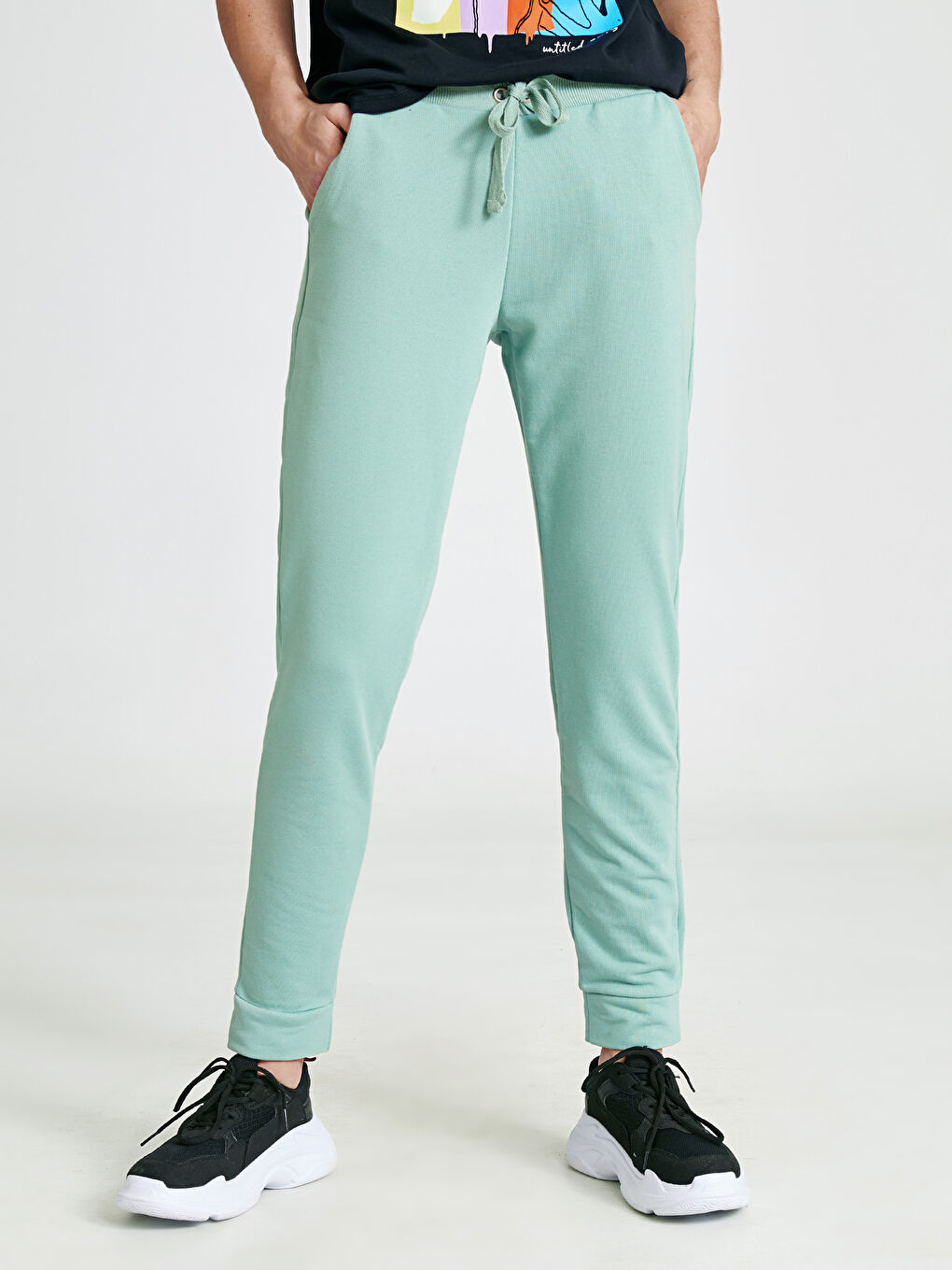 LCW Vision Woman TURQUOISE Sweatpants -9S6649Z8-FJJ