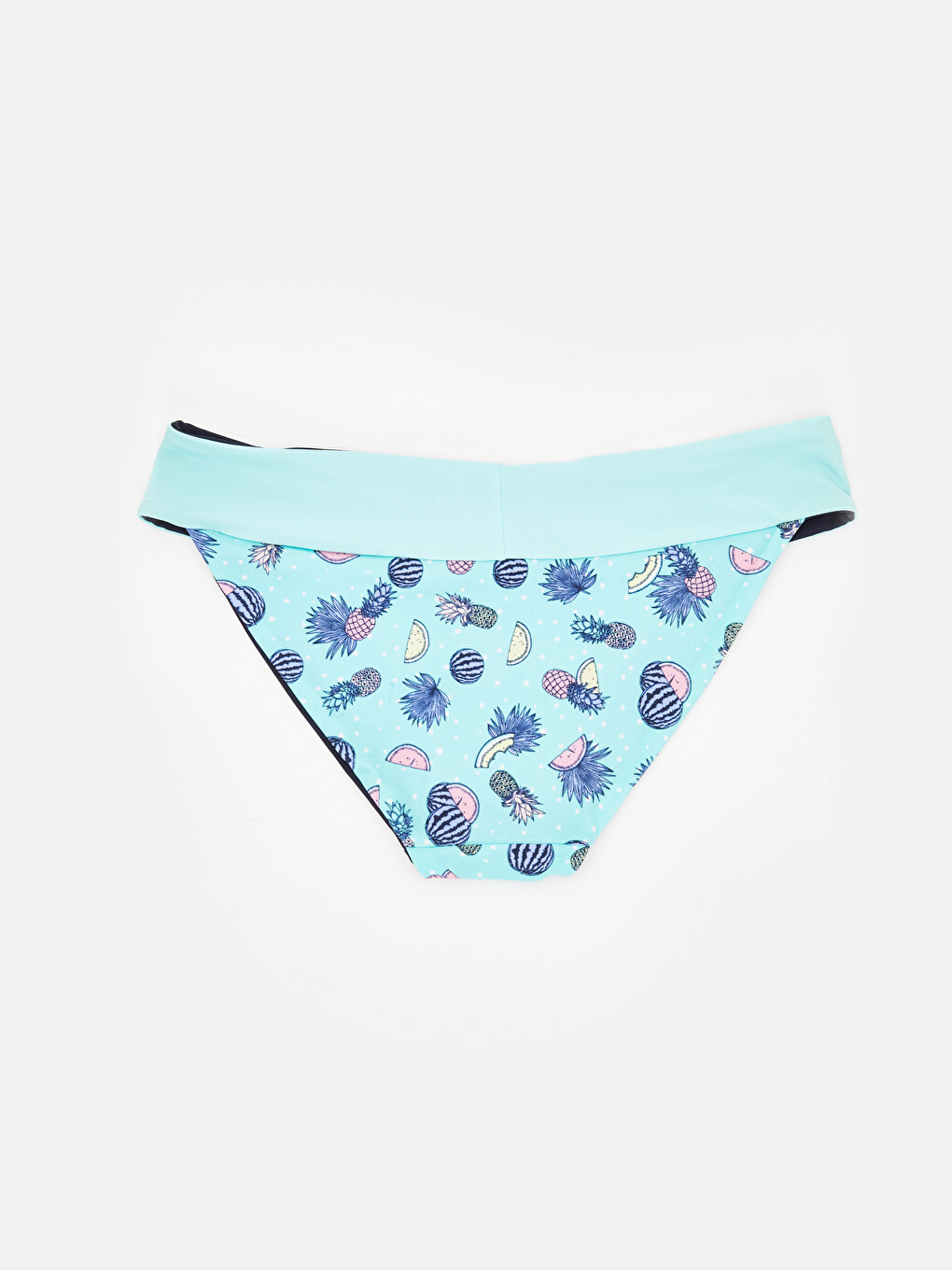 Bas de bikini Turquoise Femme-1