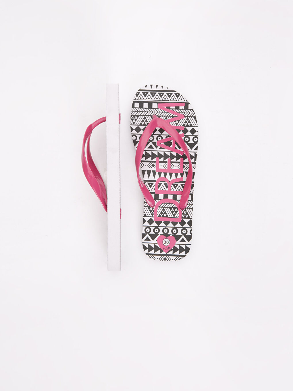 Karışık Baskılı Parmak Arası Terlik-2