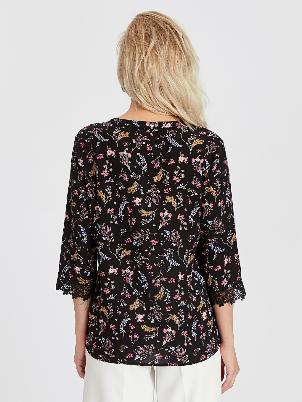 Figured Viscose Shirt-2