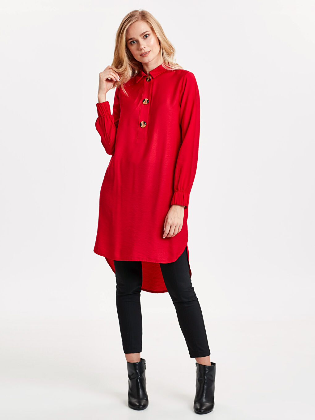 Woman RED Tunic-2
