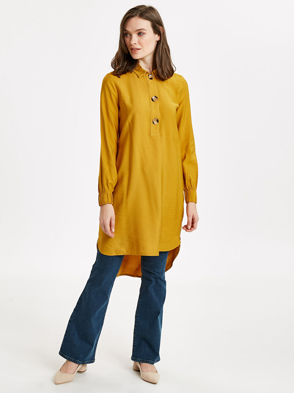 Woman YELLOW Tunic-2