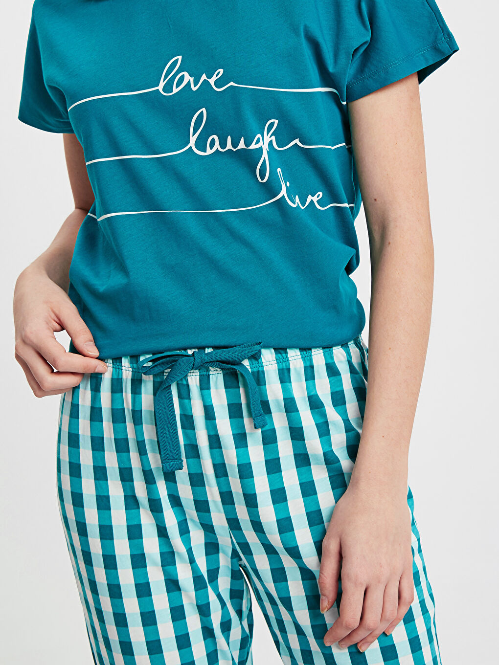 Ensemble de pyjama VERT Femme-3