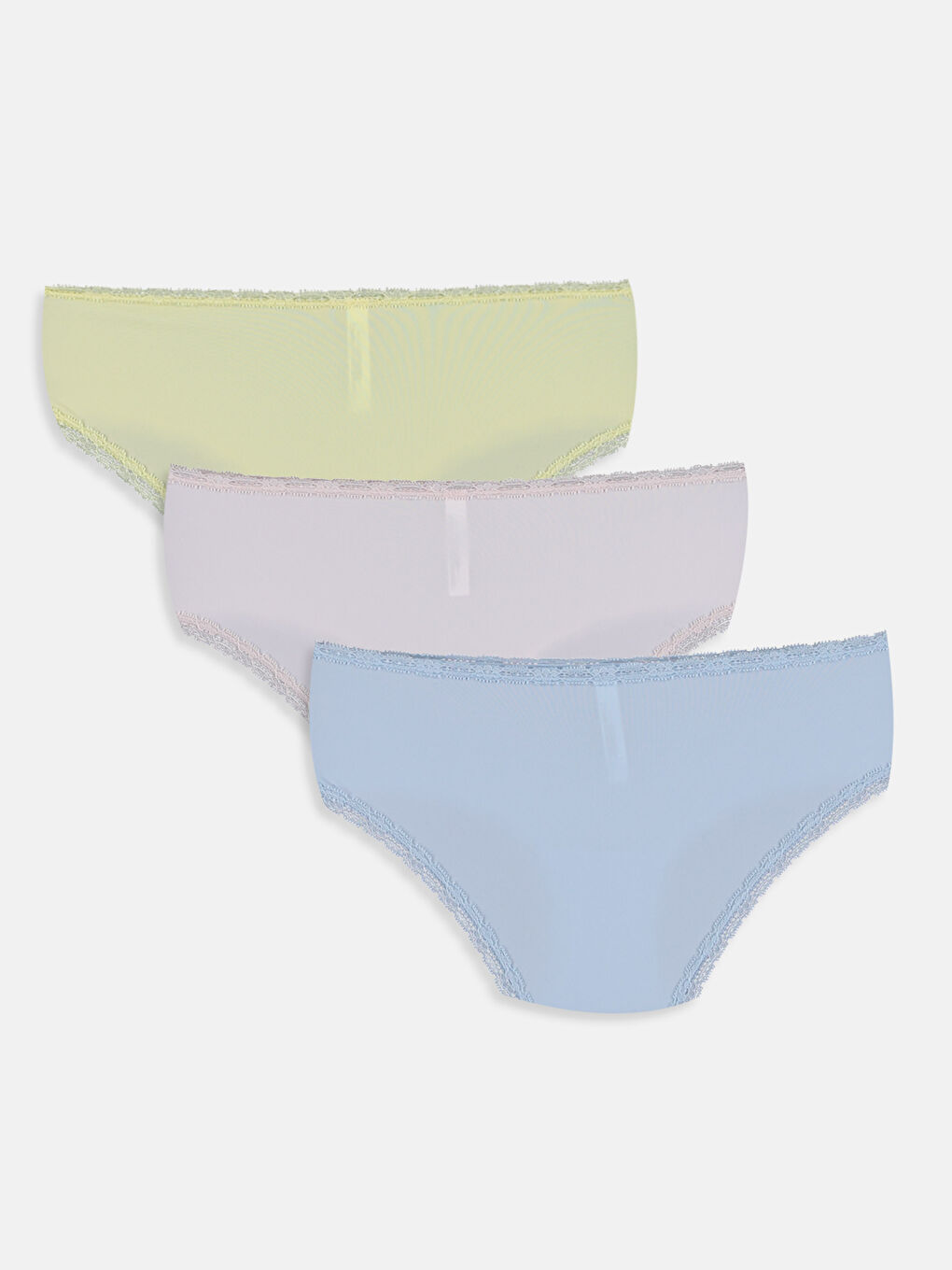 Woman BLUE Hipster Knickers-1