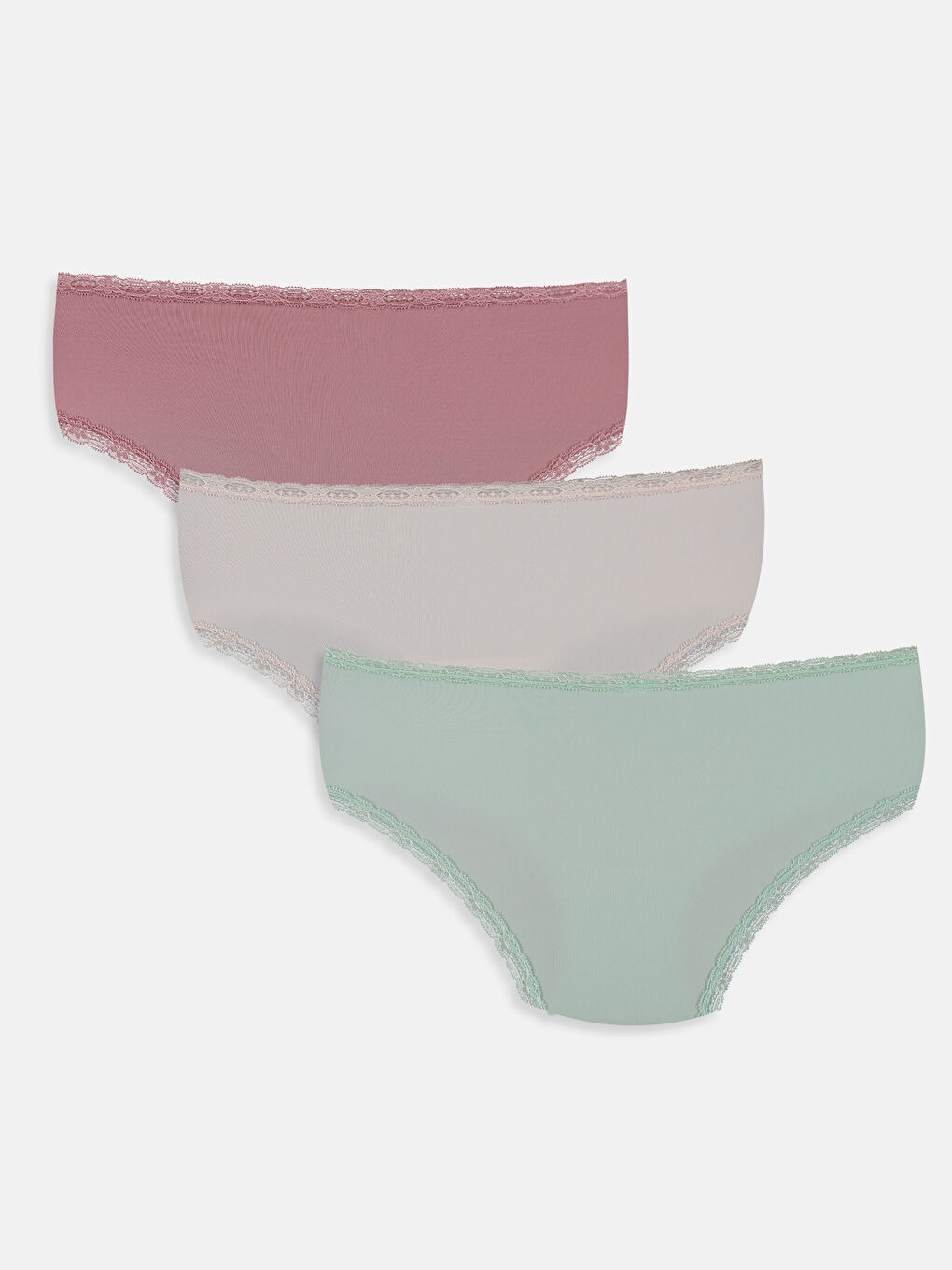 Woman TURQUOISE Hipster Knickers-1
