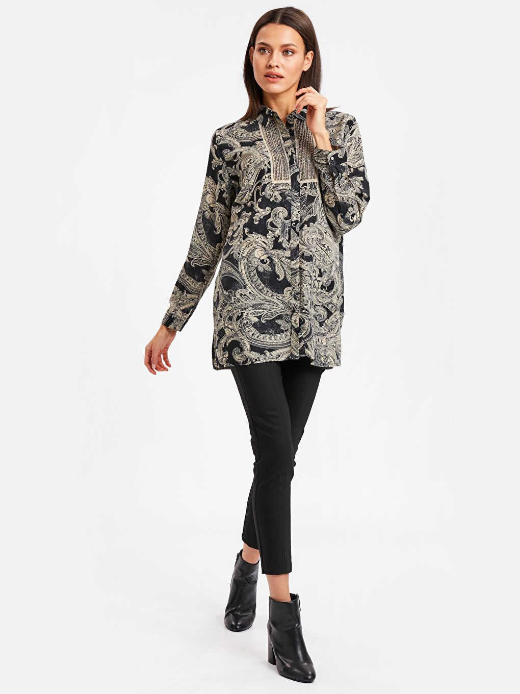 Женщины Бежевый Туника-2