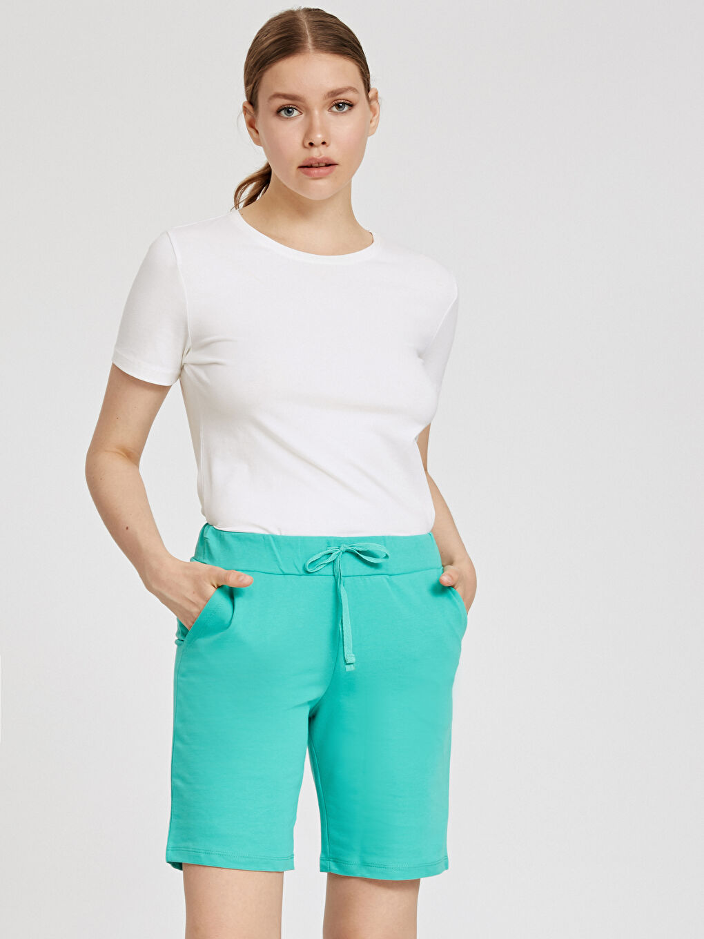 Shorts TURQUOISE Femme
