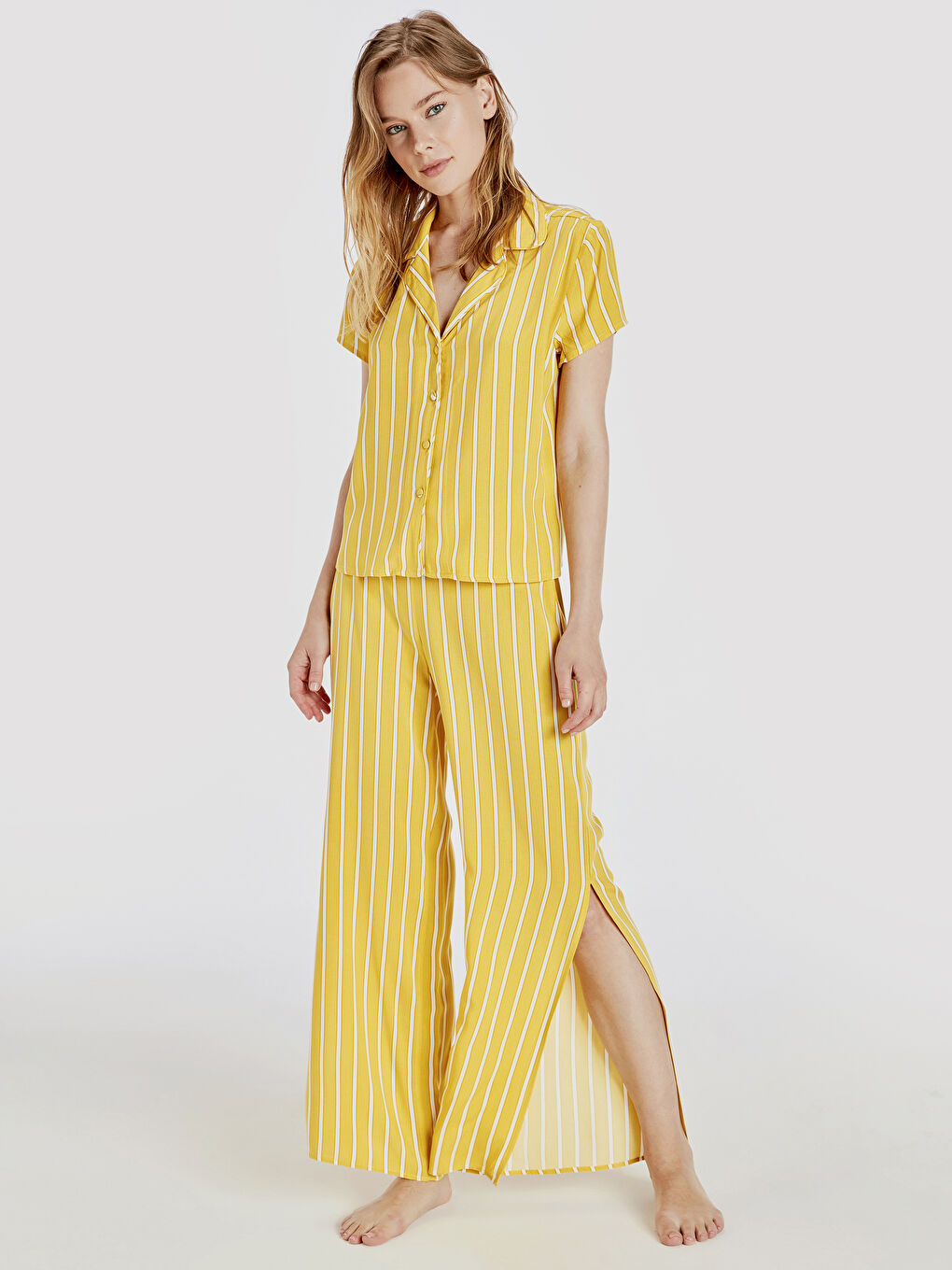 Ensemble de pyjama JAUNE Femme