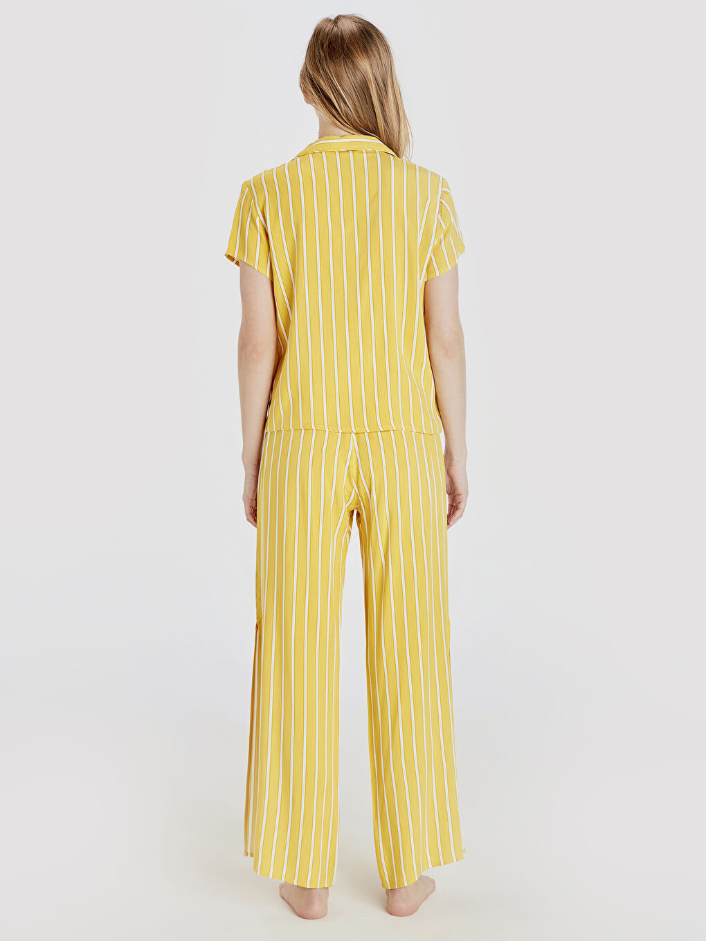 Ensemble de pyjama JAUNE Femme-2