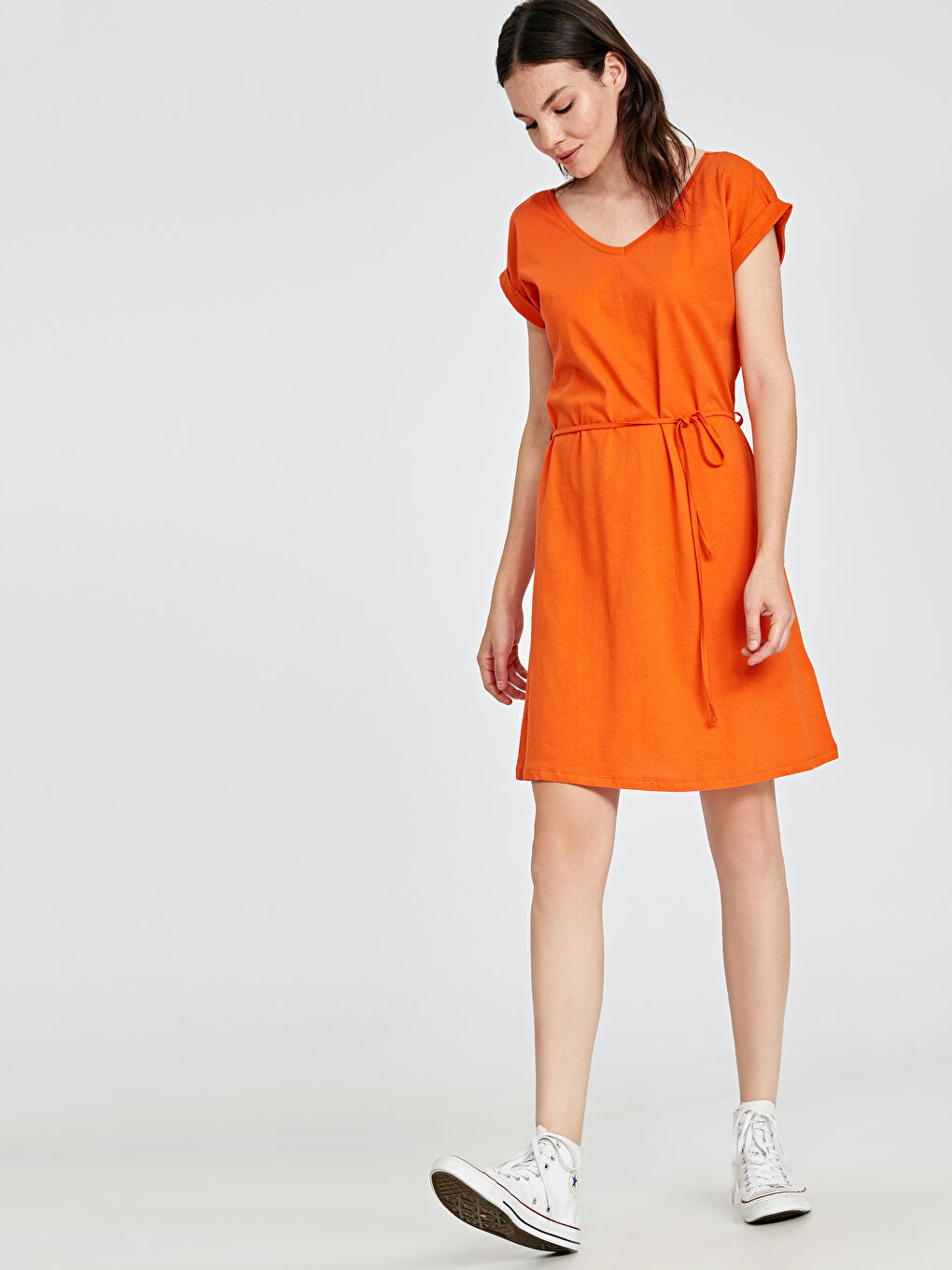 Robe ORANGE Femme