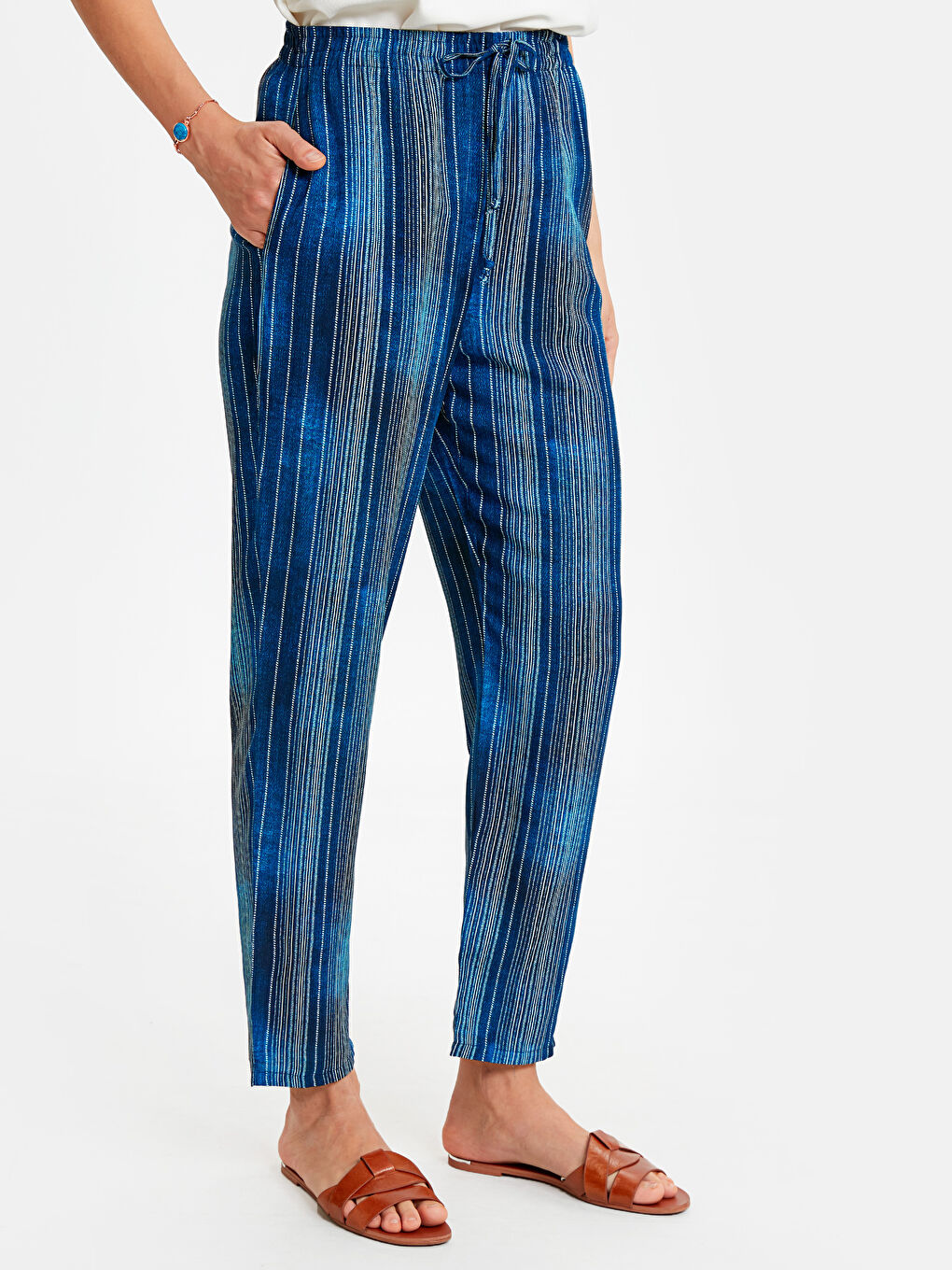 Pantalon INDIGO Femme-1