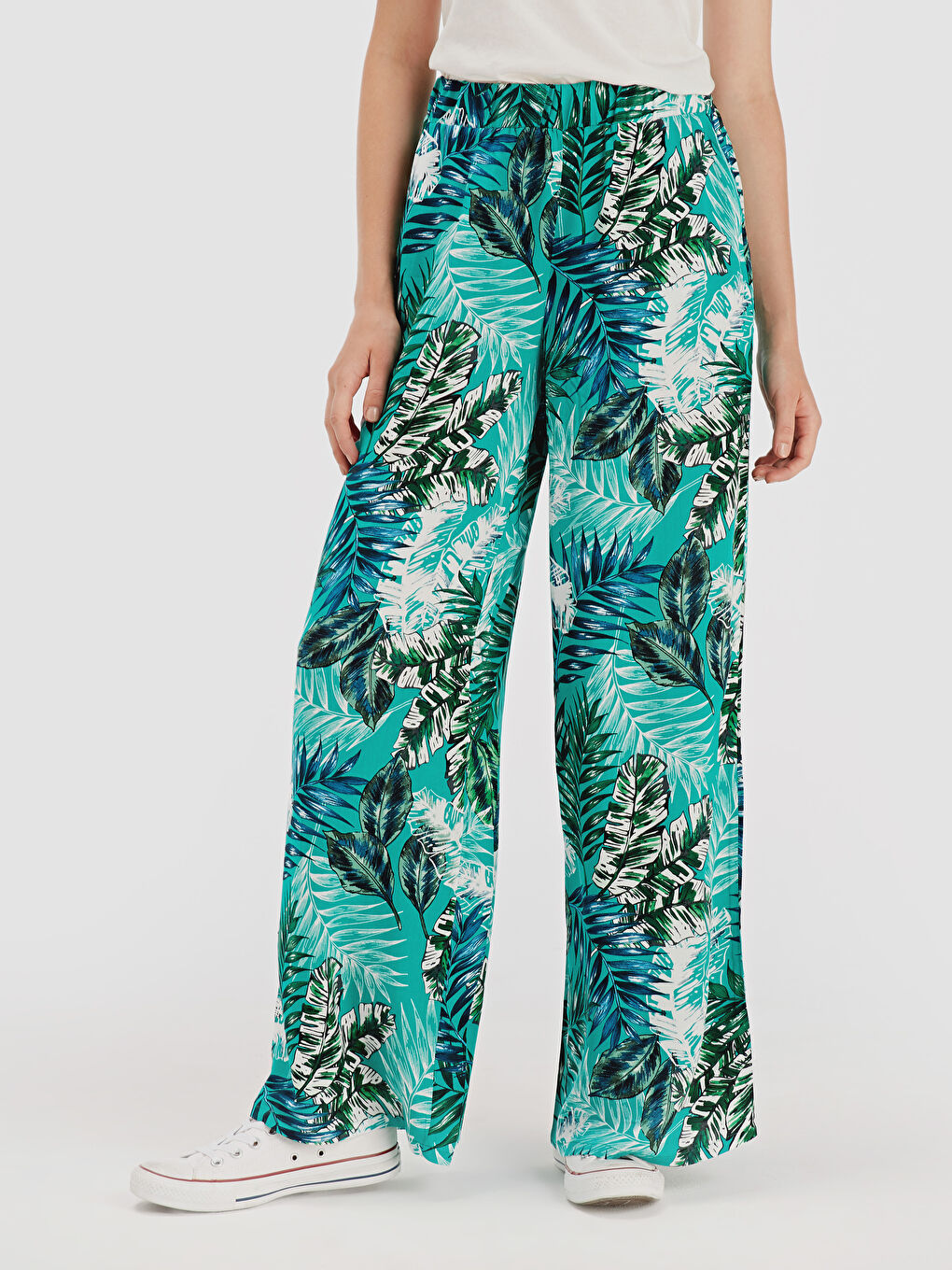 Pantalon TURQUOISE Femme-1