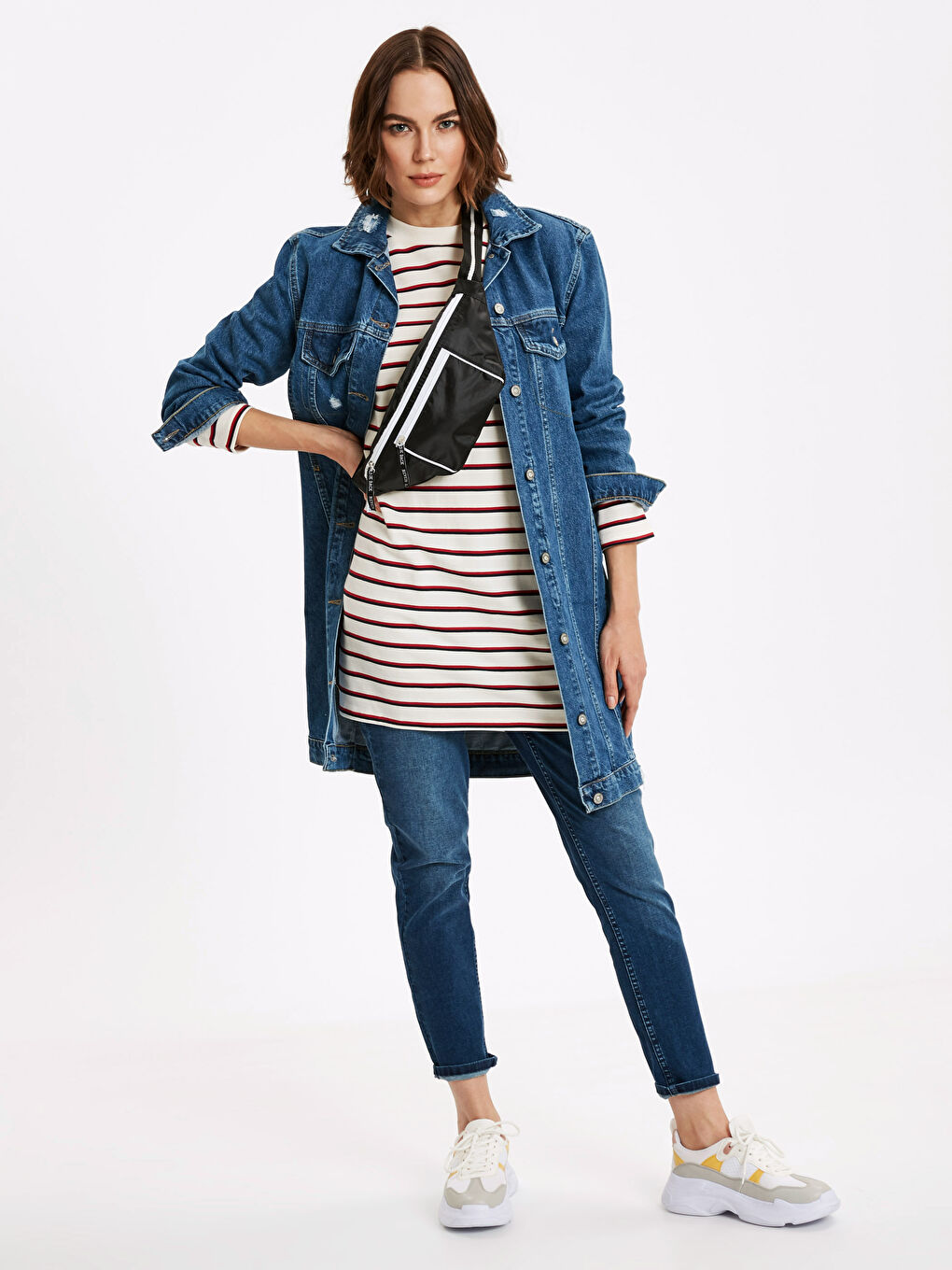 Woman INDIGO Denim Jacket -9S9712Z8-309