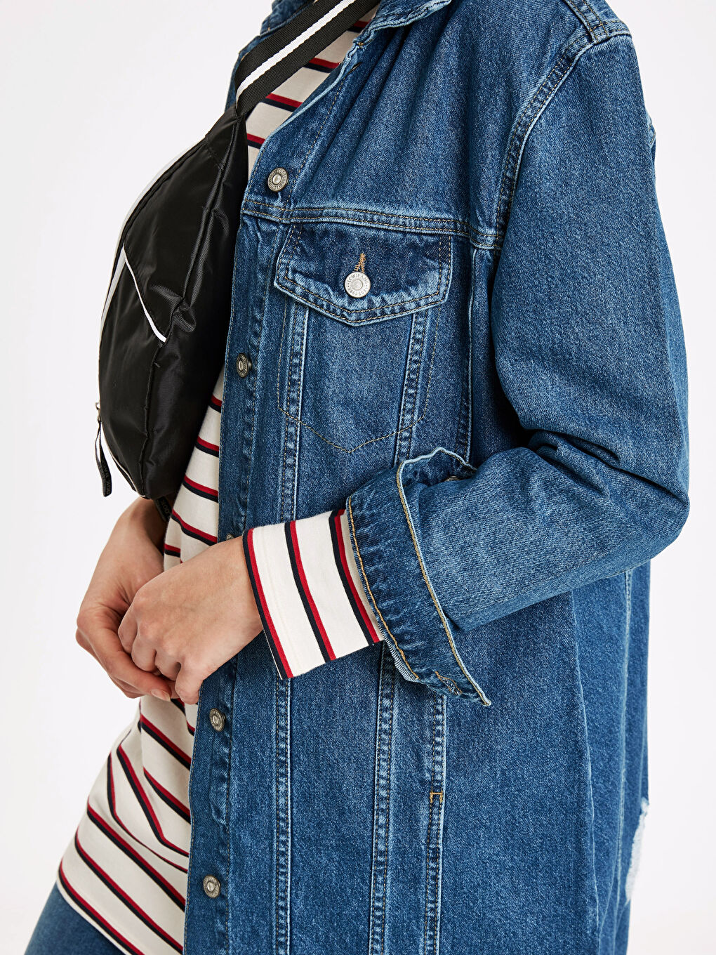 Woman INDIGO Denim Jacket -9S9712Z8-309