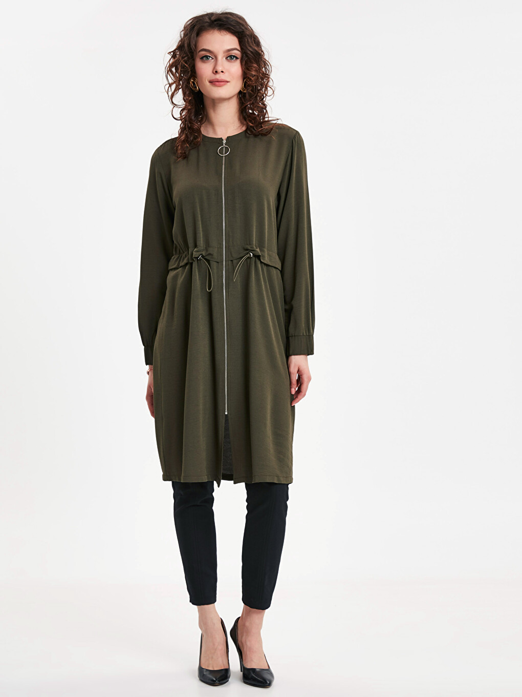 Tunique Kaki Femme