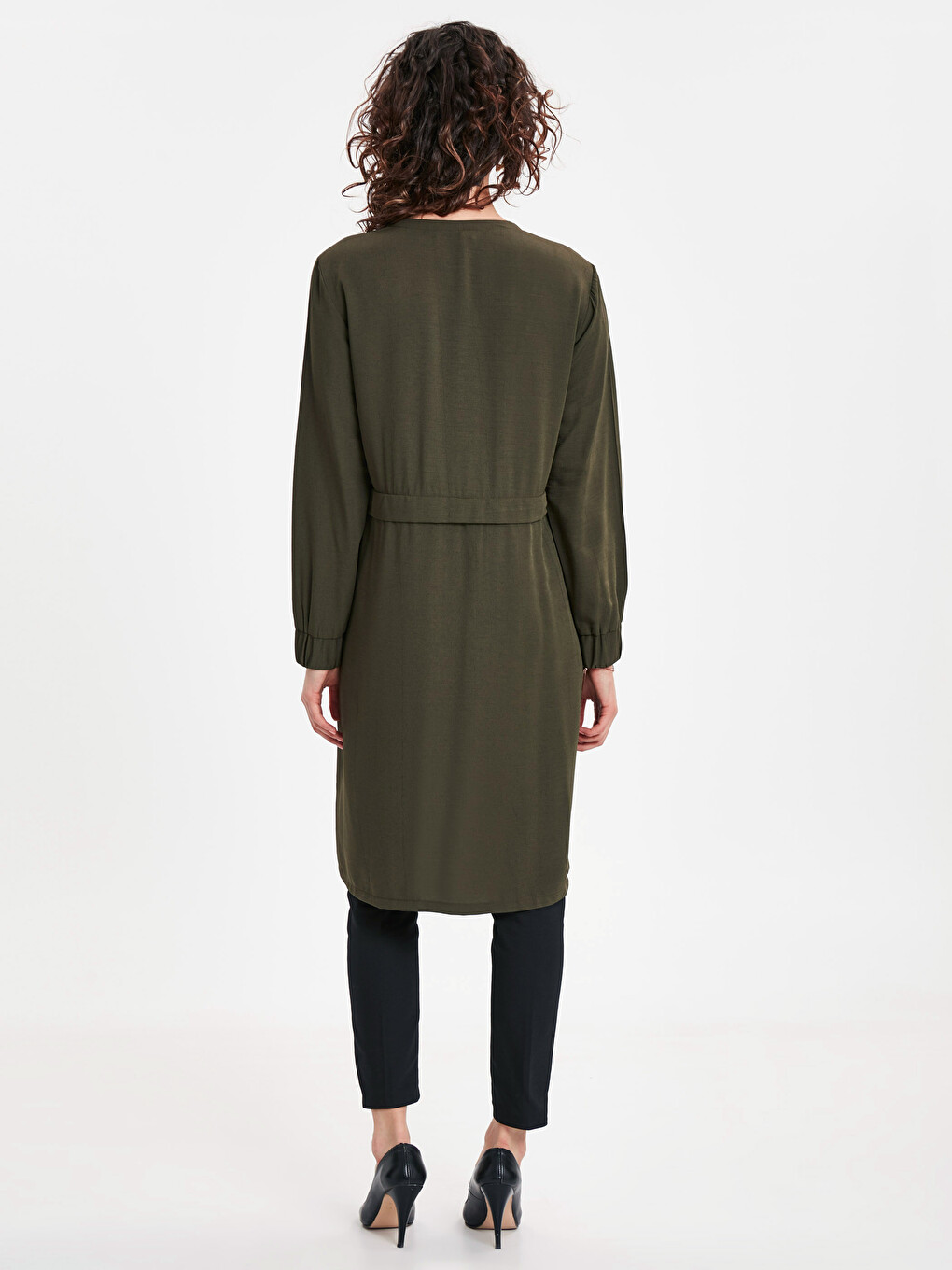 Tunique Kaki Femme-1