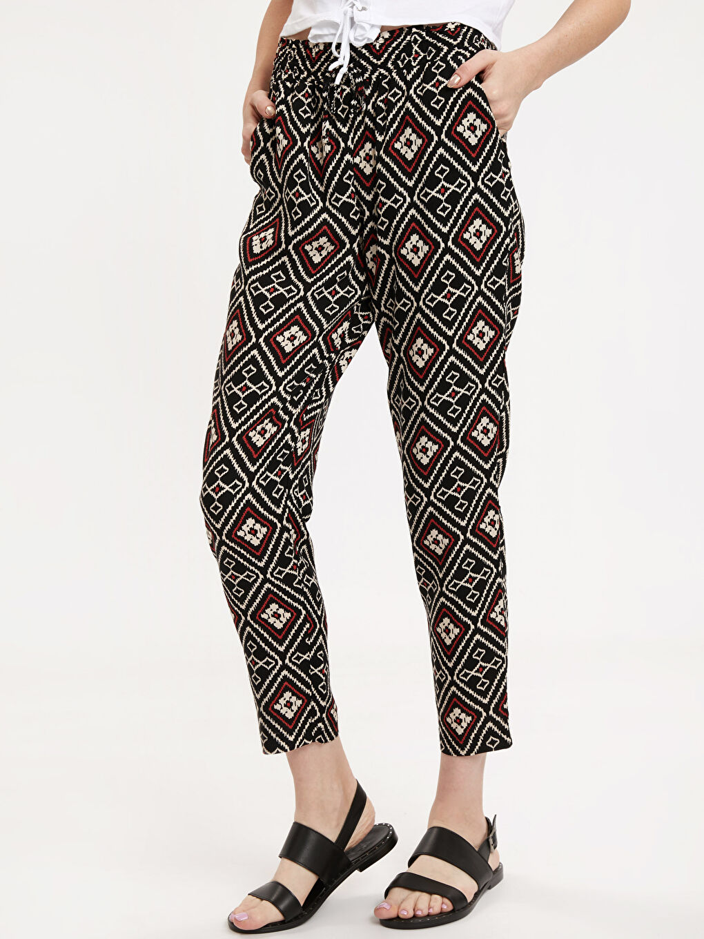 Woman BLACK Trousers-1