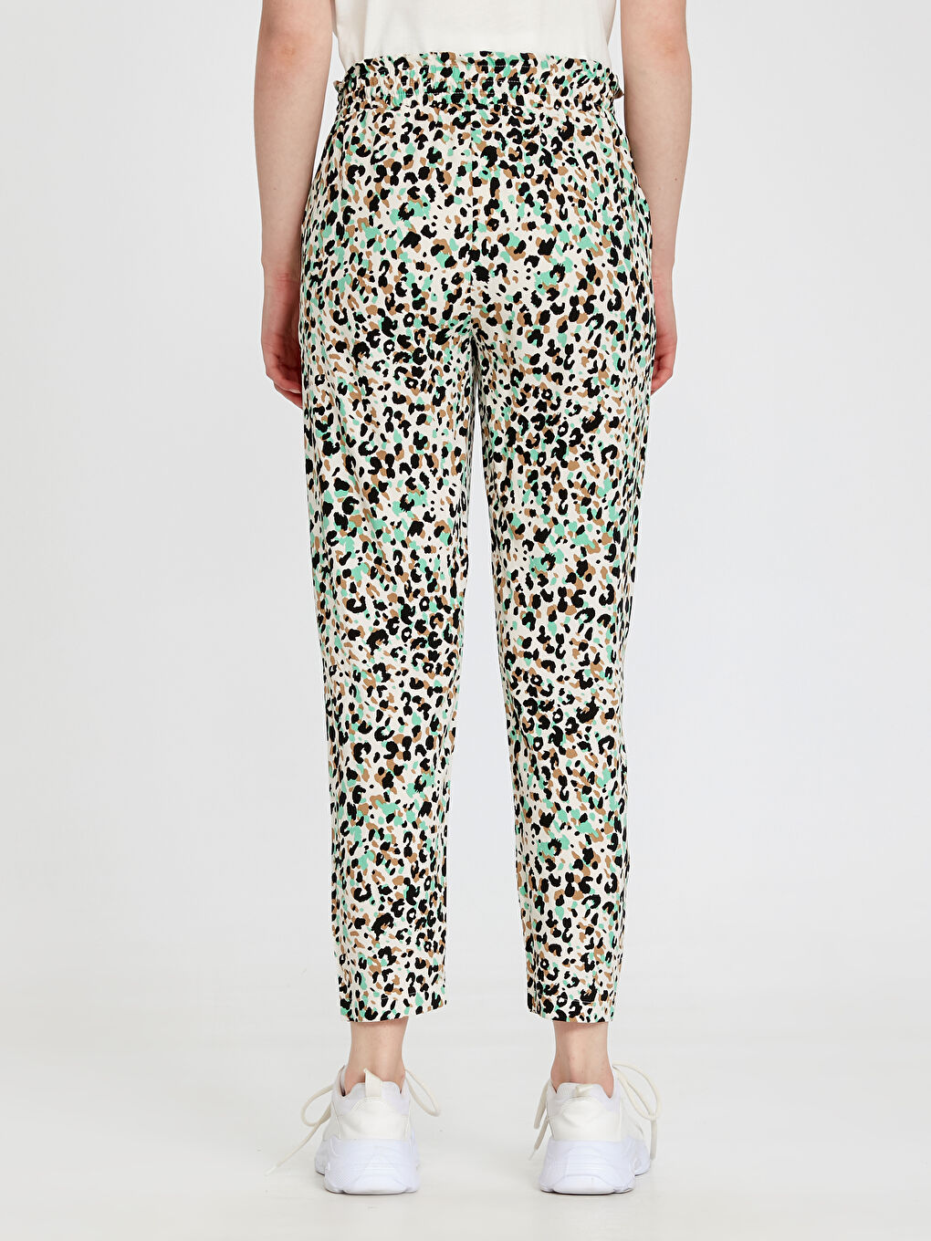 Woman GREEN Trousers-3