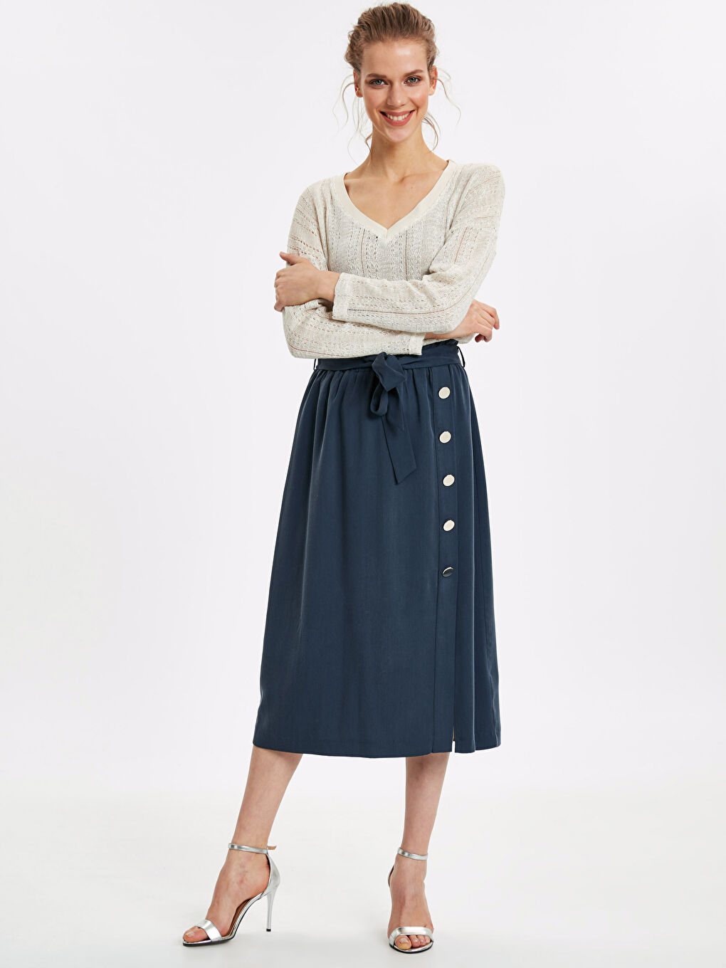 Женщины экрю Футболка-2