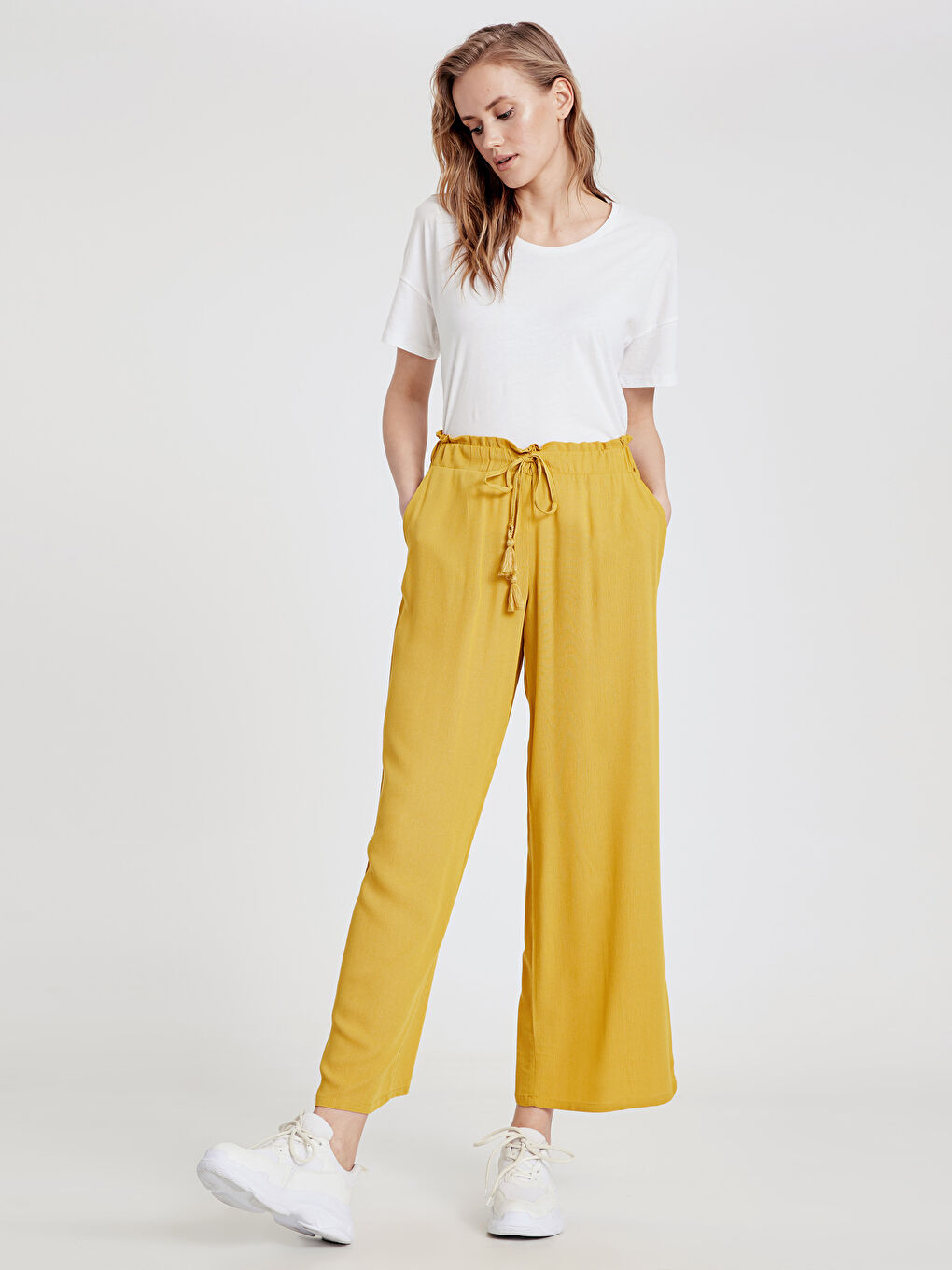 Frau GELB Hosen-1