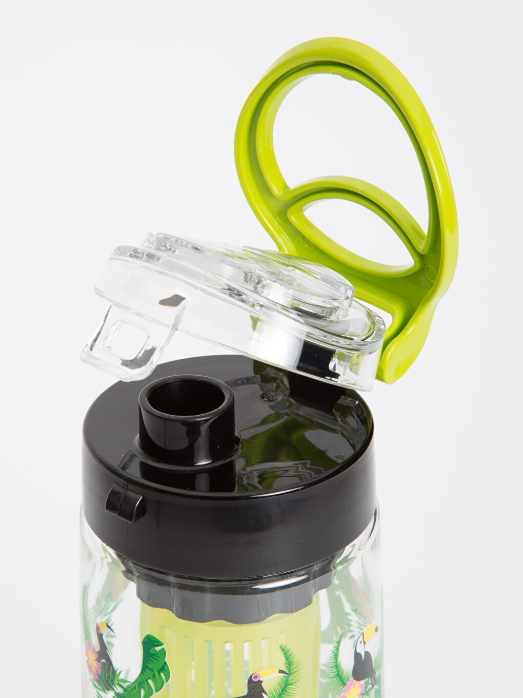 Baskılı Şeffaf Suluk-1