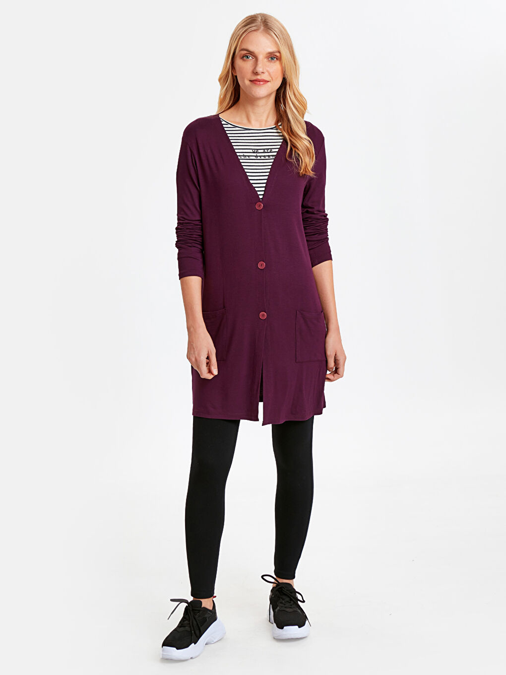 Cardigan VIOLET Femeie-2