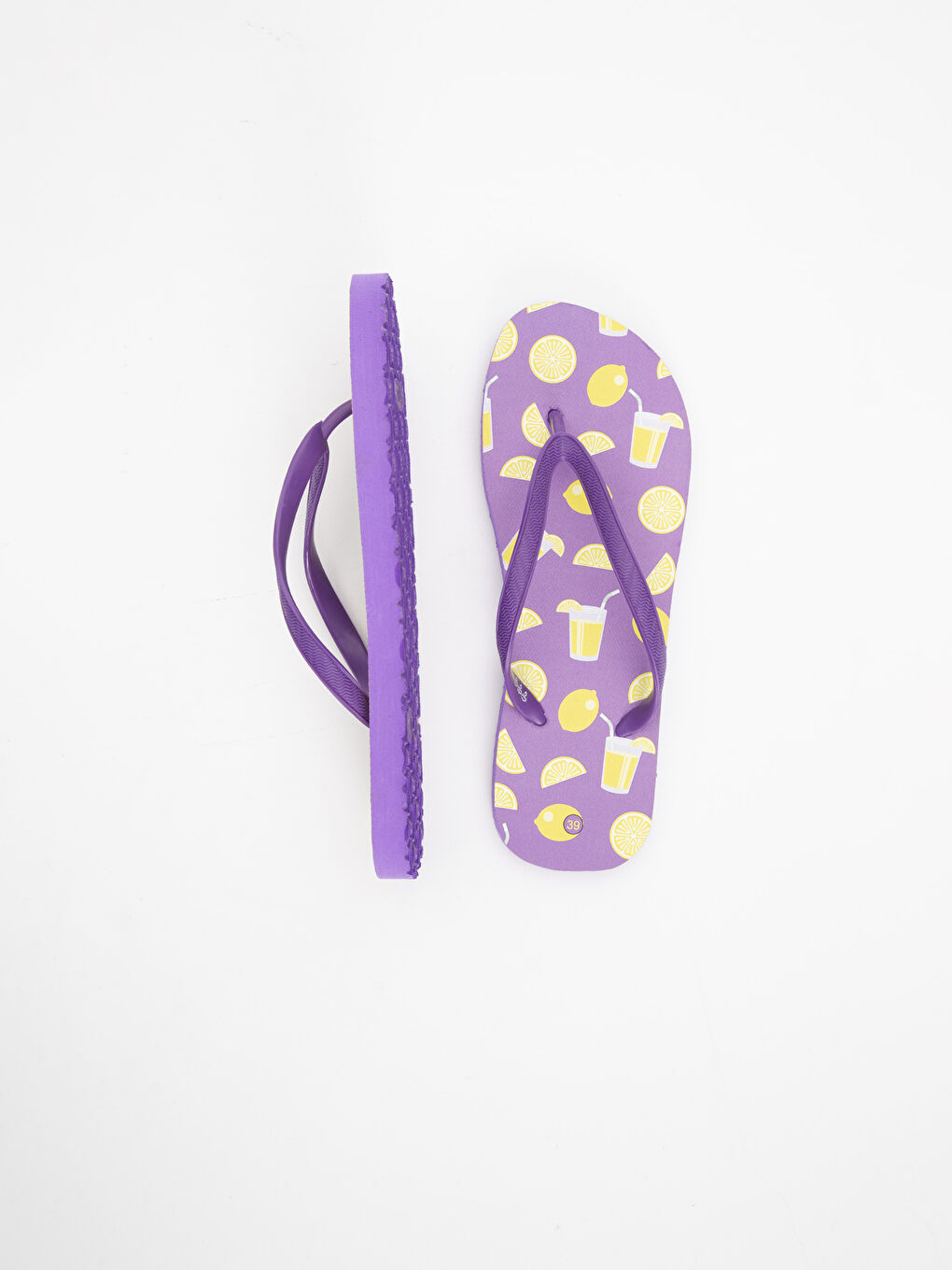 Karışık Baskılı Parmak Arası Terlik-2