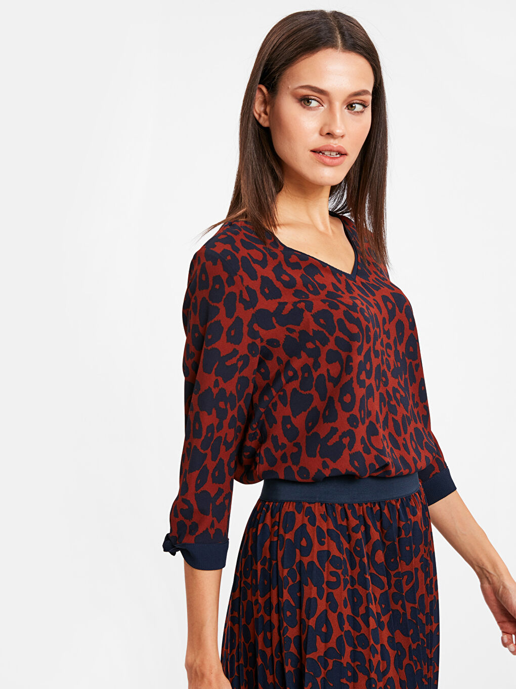 Woman BORDEAUX Blouse