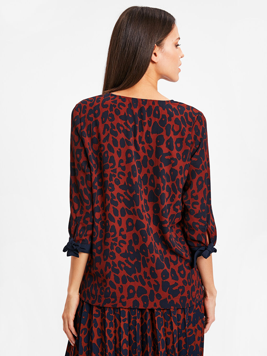 Woman BORDEAUX Blouse-1