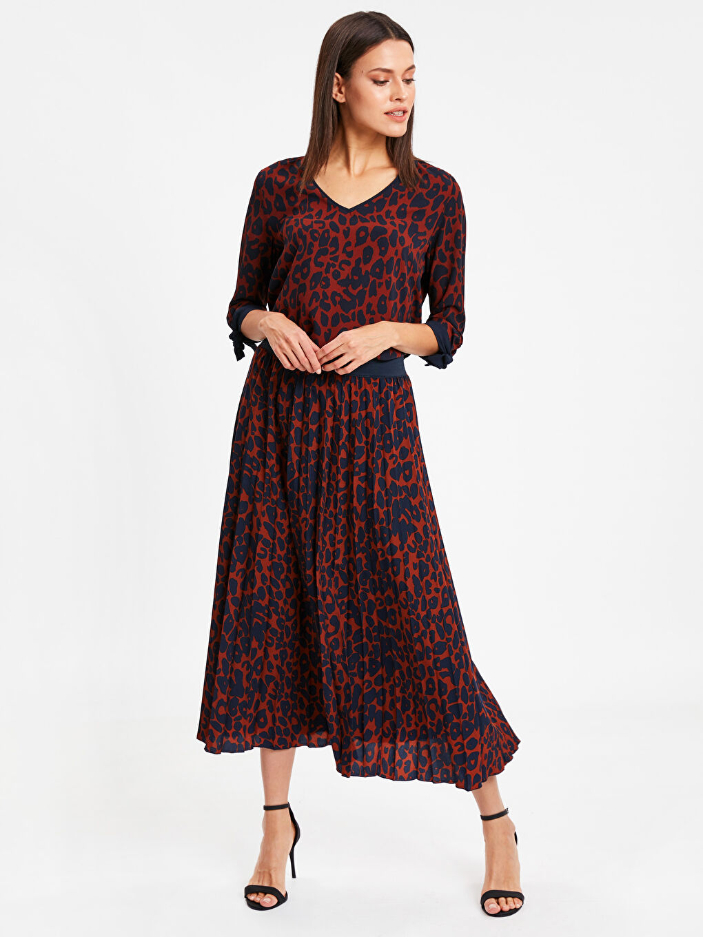 Woman BORDEAUX Blouse-2