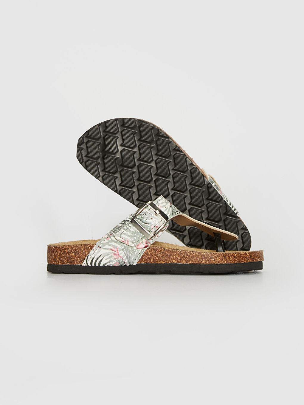 Karışık Baskılı Terlik-2