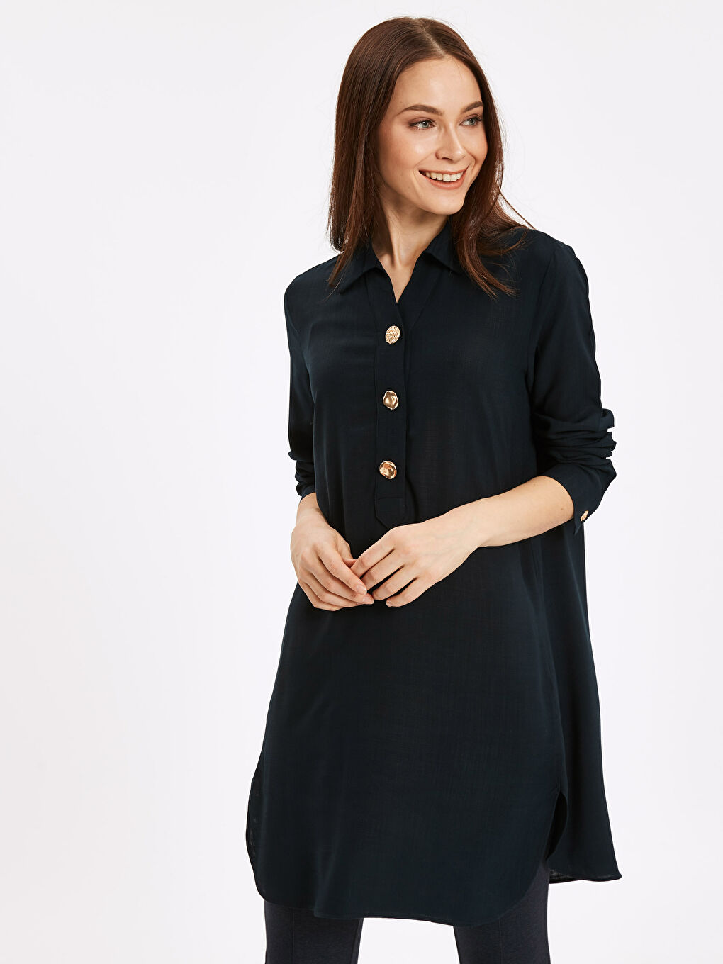 Woman NAVY Tunic