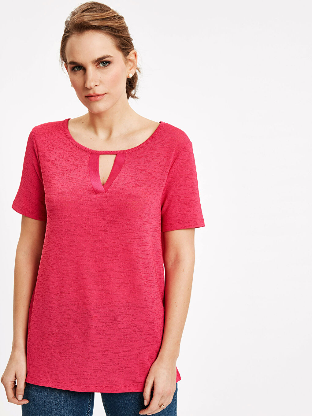 T-shirt FUCHSIA Femme