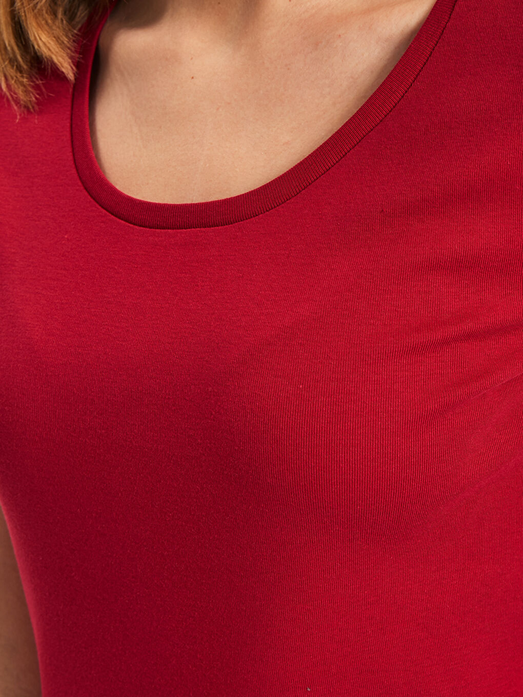 T-shirt ROUGE Femme-3