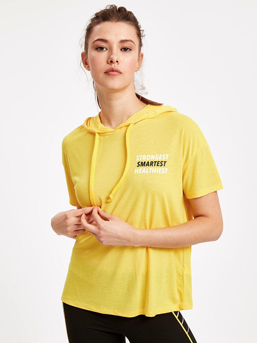 Woman YELLOW Sports T-Shirt