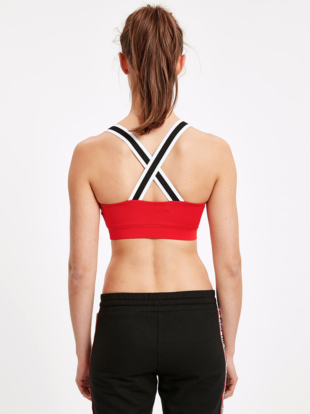 Débardeur athlétique ROUGE Femme-1