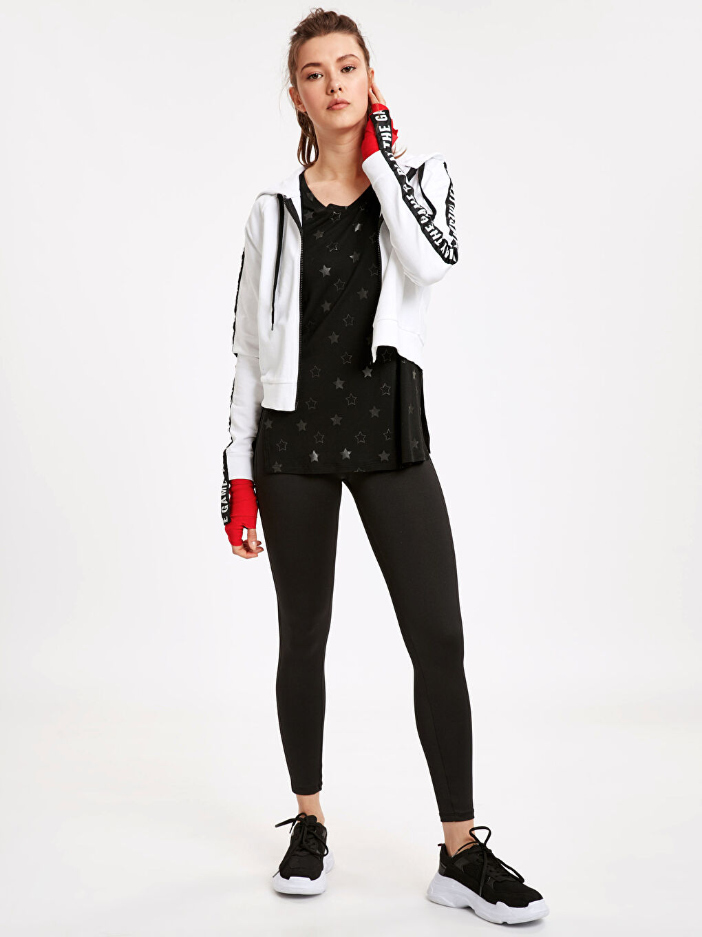 Yeni Siyah Spor Tayt