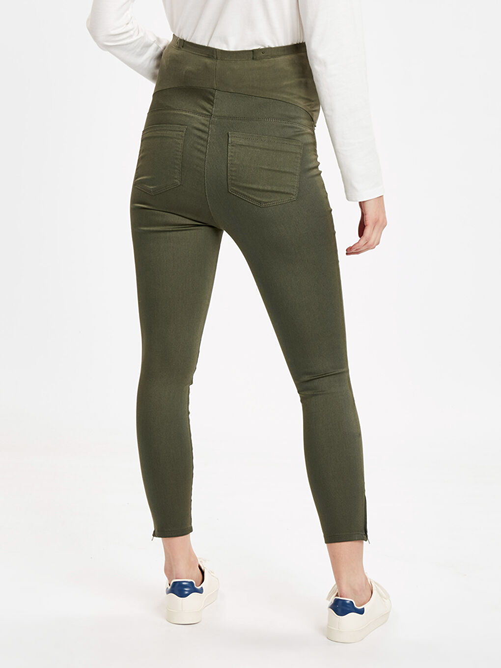 LCWAIKIKI Maternity Woman KHAKI Trousers -9SH839Z8-MFK