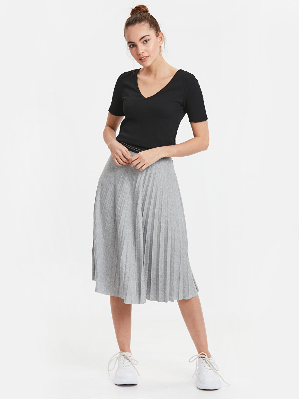 Suknja za Žene od Češljanog Pamuka