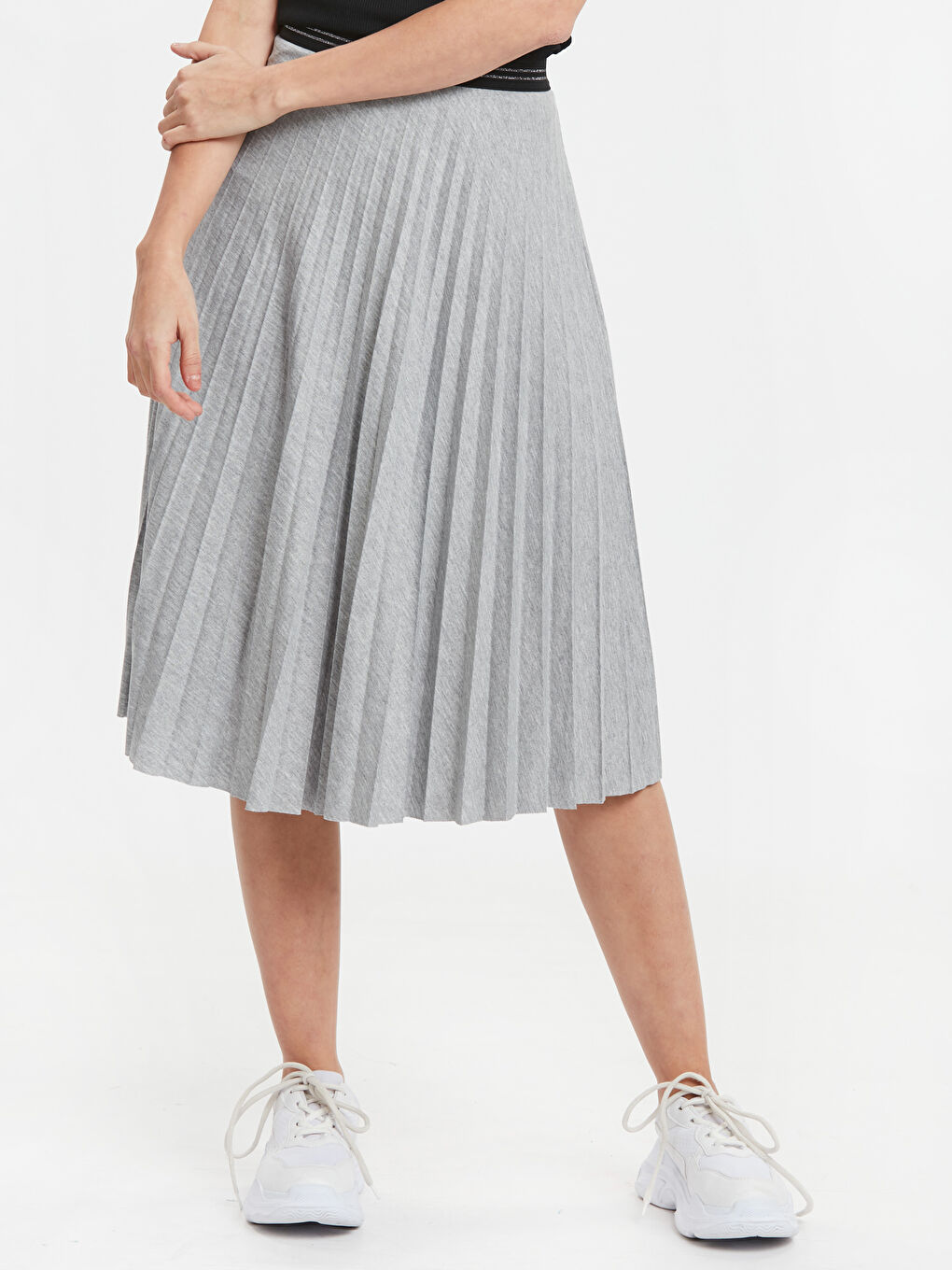 Suknja za Žene od Češljanog Pamuka-1