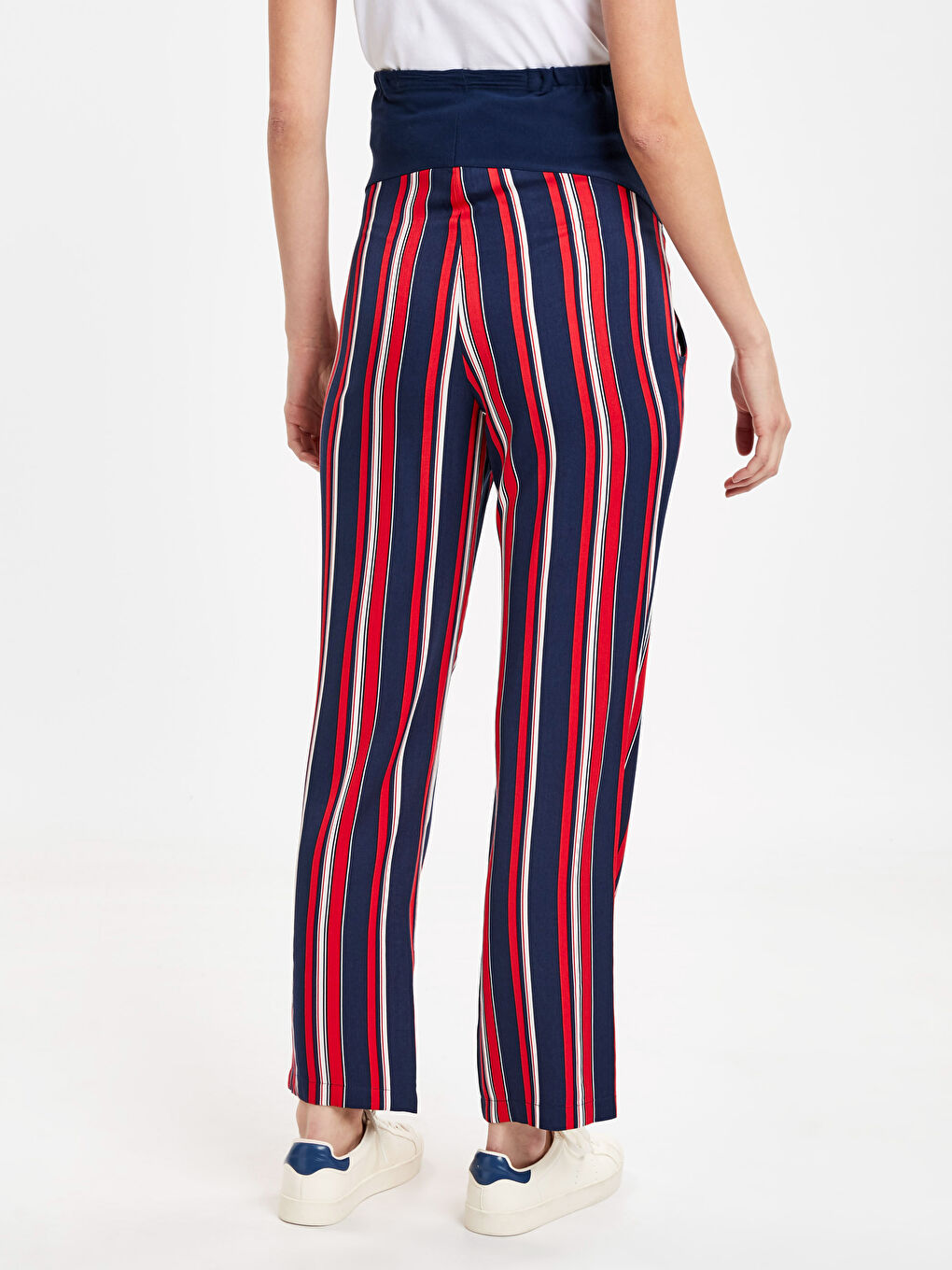 Karışık Çizgili Pantolon-2