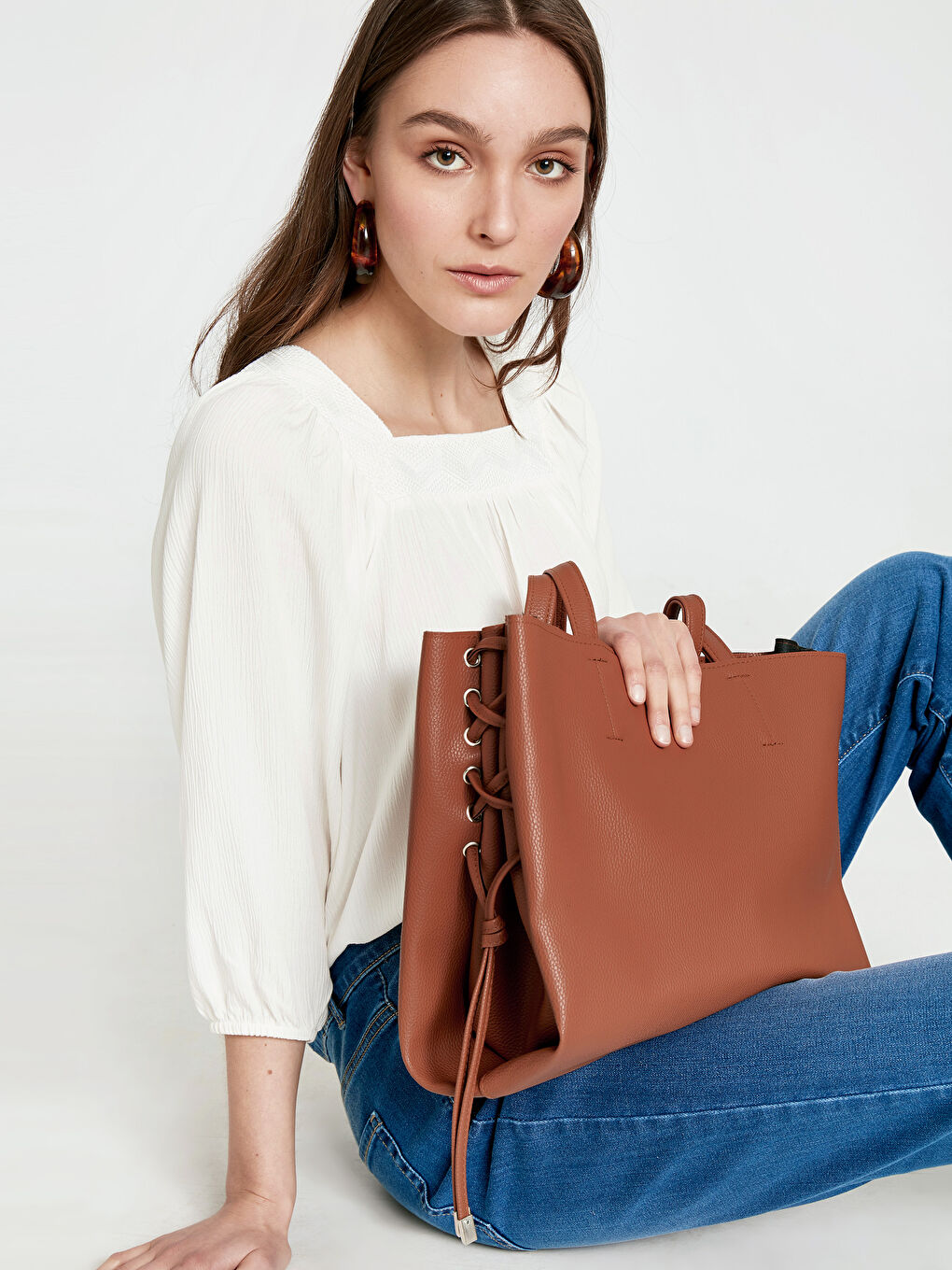 Woman BROWN Shoulder bag