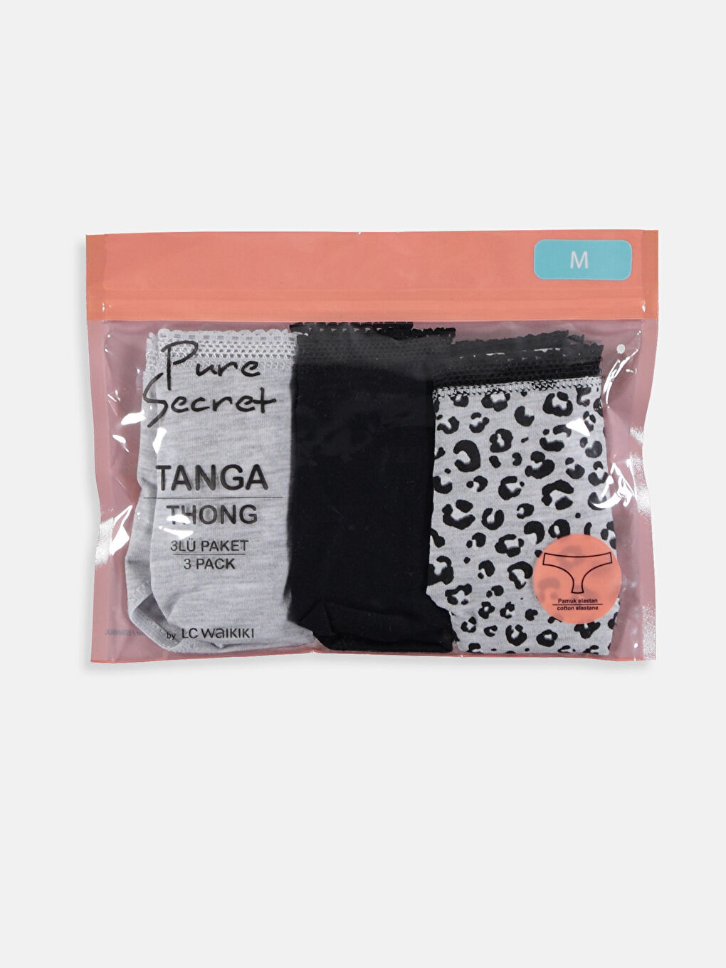 Gri Melanj Tanga Külot-2