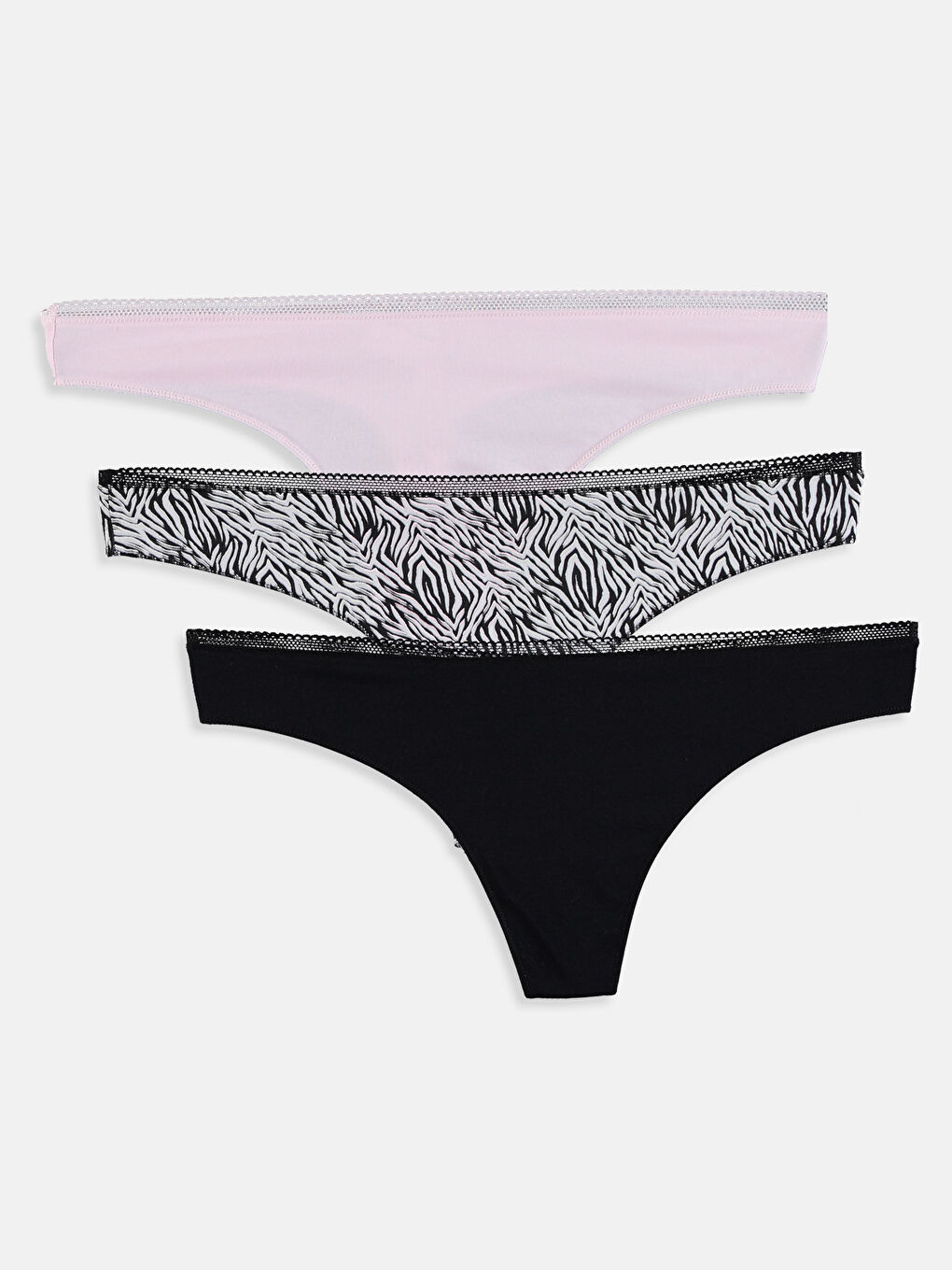 LCW DREAM Frau SCHWARZ String-Tanga -9SI133Z8-LQJ