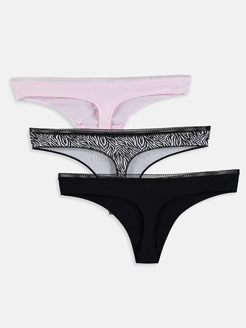 LCW DREAM Frau SCHWARZ String-Tanga -9SI133Z8-LQJ